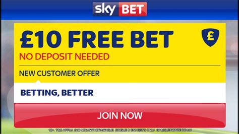 sky bet free 10 pound no deposit